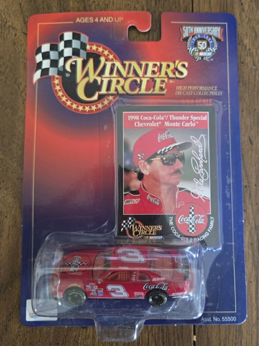 Dale Earnhardt #3 Coca-Cola Winner’s Circle 1998 Diecast (Sealed)
